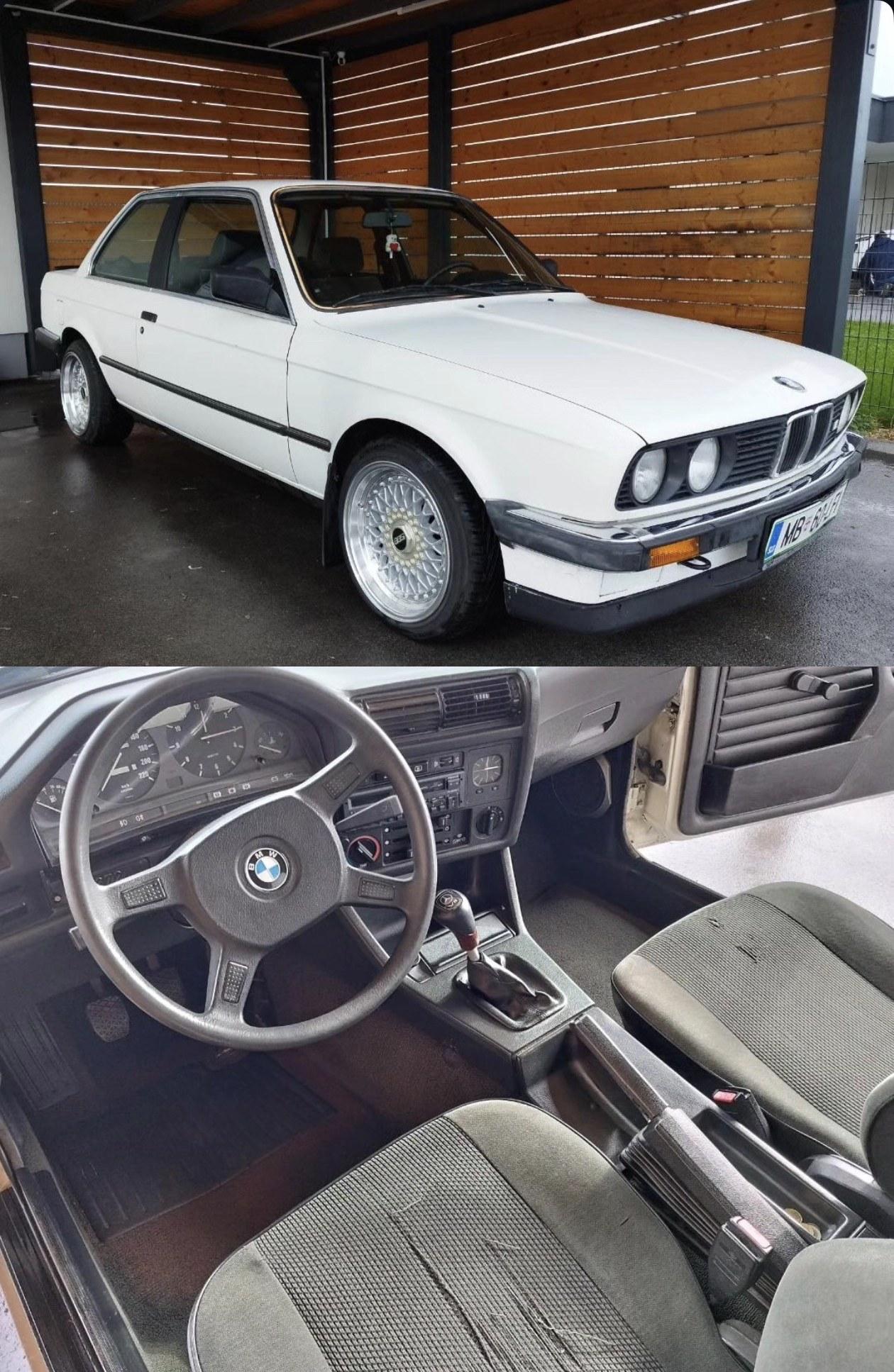 Globinsko čiščenje notranjosti BMW E30